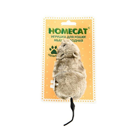 Купить homecat игрушка для кошек мышь заводная
