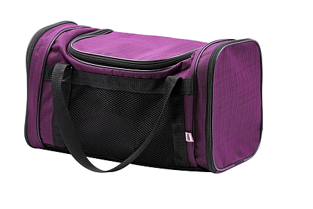 Купить zooexpress lux Турист Сумка-переноска для кошек и собак, фиолетовый