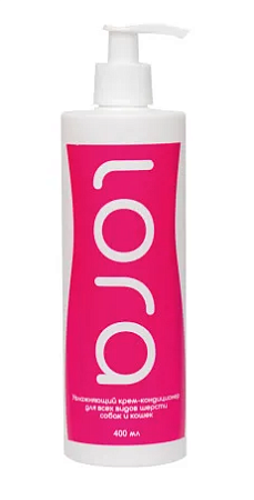 Купить lora увлажняющий крем-кондиционер для кошек и собак для любой шерсти