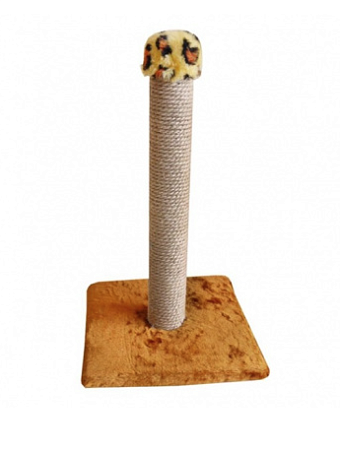 Купить zooexpress когтеточка для кошек столбик, джут