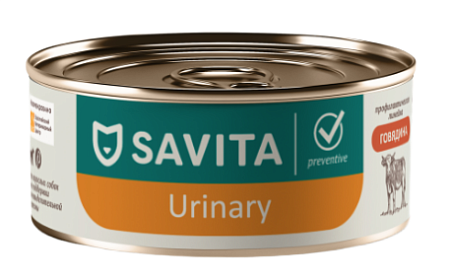 Купить savita vet urinary s/o консервы для взрослых собак при мочекаменной болезни с говядиной