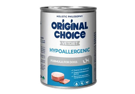 Купить original choice hypoallergenic консервы для собак с Пищевой аллергией или непереносимостью