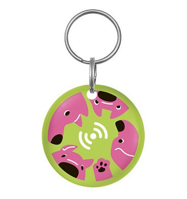 Tappi цифровой адресник для животных, салатовый