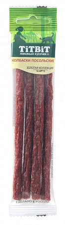 Купить titbit Лакомства для кошек колбаски Посольские 