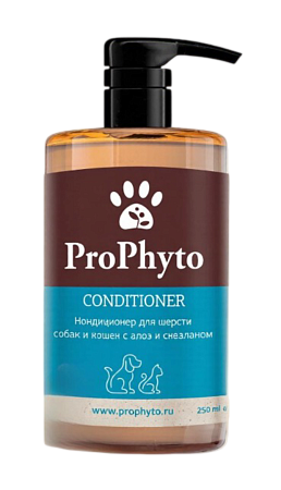 Купить prophyto conditioner Кондиционер для собак и кошек с растительными экстрактами для увлажнения, укрепления и придания блеска шерсти