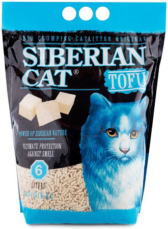 Купить Сибирская кошка наполнитель для кошек тофу оригинальный