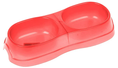 Homecat Atlantis миска двойная рубиновый перламутр