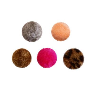 ZOOexpress игрушка для кошек Шарик иск.мех 