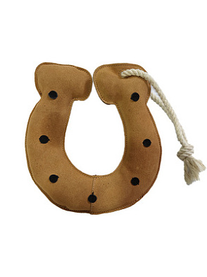 BOW WOW замшевая игрушка мягко-набивная Подкова