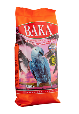 ВАКА "ВК" сухой корм для крупных попугаев
