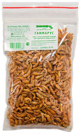 Купить ЗООМИР корм для рыб гаммарус (п/э пакет)