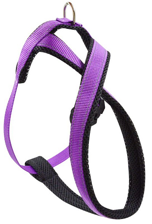 Купить zooexpress fresh line шлейка для собак x-образная, сиреневая