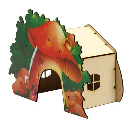 Купить gosi Сказочный домик для грызуна "Грибок"