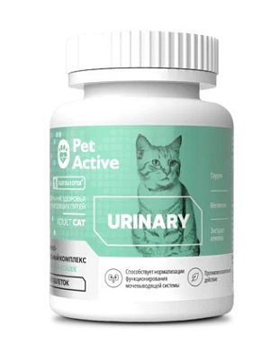 BioPetActive Urinary мультивитаминный комплекс для кошек для поддержания здоровья мочевыводящих путей