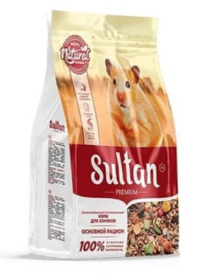 Султан Основной рацион корм для хомяков