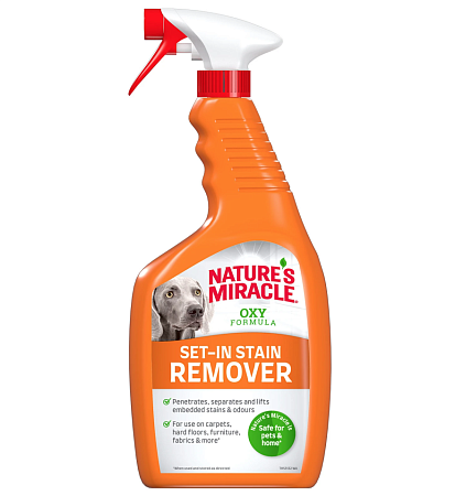 Купить nature's miracle oxy спрей уничтожитель пятен и запахов от собак Окси-формула